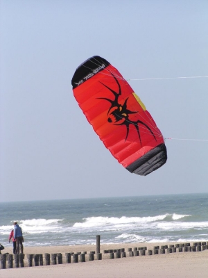 Premier Kites Lenkmatte Powerkite Speed Foil Red Venom 185 x 70 cm R2F